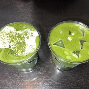 Phe - Matcha Einspanner and Strawberry Matcha Latte - Coffee & Tea Near Me - Seattle, Washington