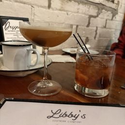 Barrel Aged Manhattan, Smoked Maple Old-Fashioned. Truly devine. Barrel Aged Manhattan, Smoked Maple Old-Fashioned. Truly devine.