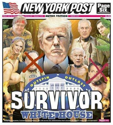 Photo of The New York Post - New York, NY, US. 2 down, 6 to go...