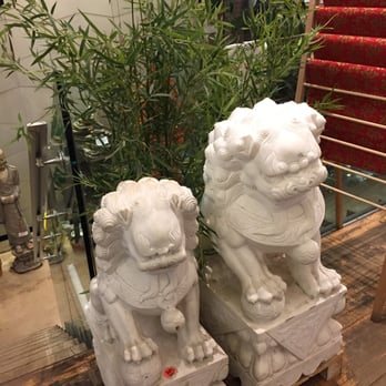 Pearl River Mart - Foo dog staues - marble - Fashion Near Me - New York, New York Pearl River Mart - Foo dog staues - marble - Fashion Near Me - New York, New York