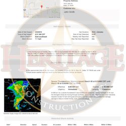 Heritage Roofing & Construction Company - Free Hail Impact Reports | (832) 816-7133 | HoustonRoofing281.com