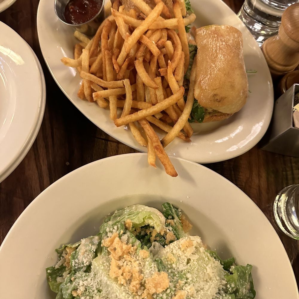 The Smith - Grilled Chicken Sandwich and Cesar salad - New American Near Me - Chicago, Illinois The Smith - Grilled Chicken Sandwich and Cesar salad - New American Near Me - Chicago, Illinois