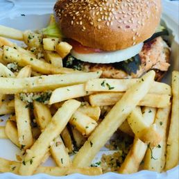 Salmon Burger Patty