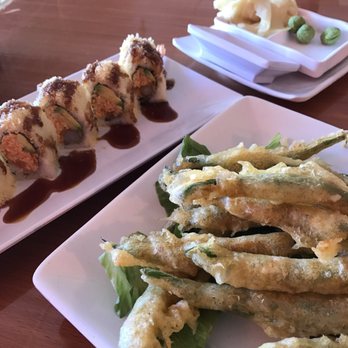 Tappi Sushi & Grill - Crunchy shrimp tempura roll and tempura green beans!!!! Yummy. - Japanese Near Me - La Mesa, California Tappi Sushi & Grill - Crunchy shrimp tempura roll and tempura green beans!!!! Yummy. - Japanese Near Me - La Mesa, California
