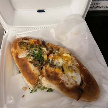Strega - Philly Steak Bomb - Pizza Near Me - Las Vegas, Nevada Strega - Philly Steak Bomb - Pizza Near Me - Las Vegas, Nevada