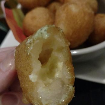 Bahama Breeze - Inside of a cheesy bite - Seafood Near Me - Cherry Hill, New Jersey