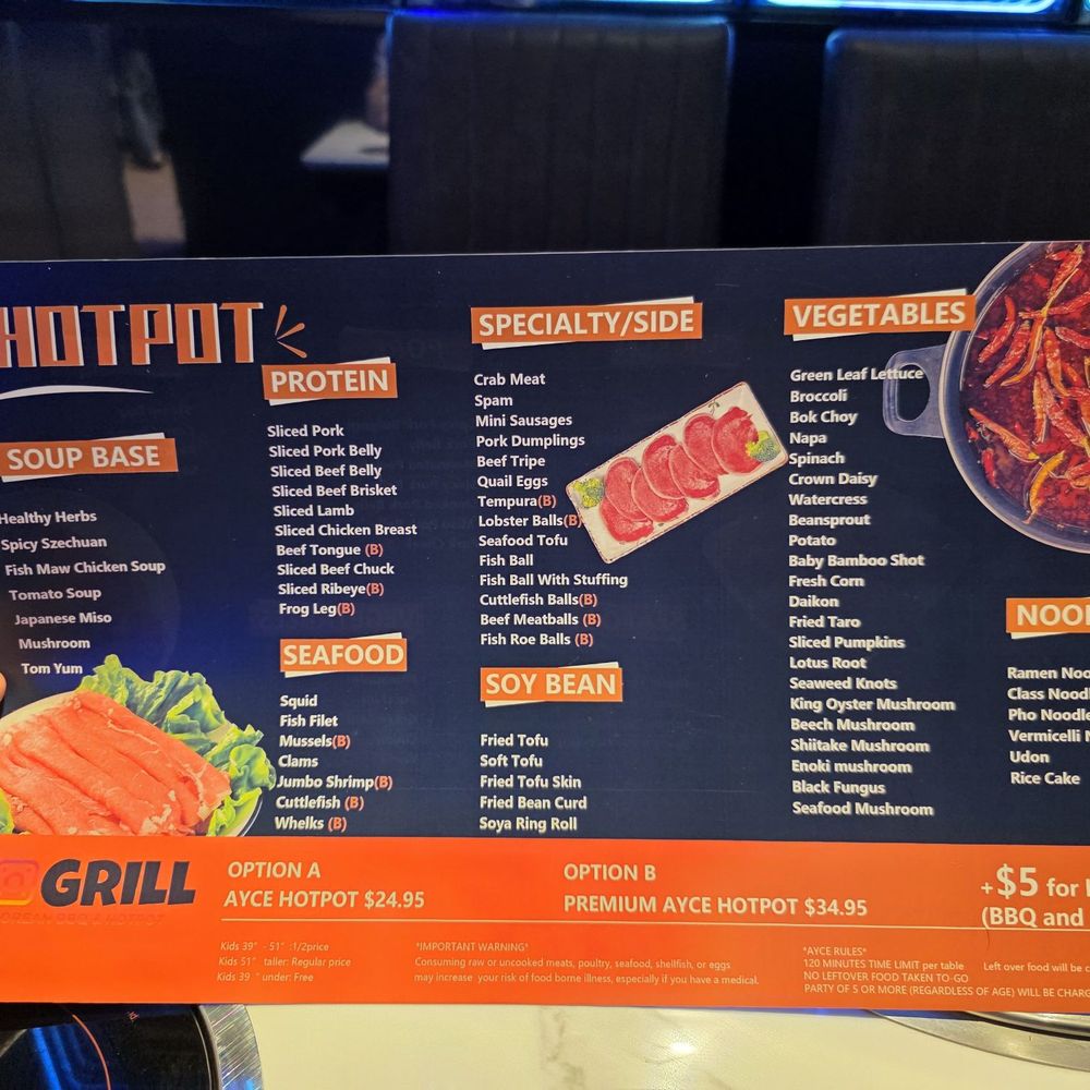 I Grill Korean BBQ & Hotpot - Menu - Barbeque Near Me - Albuquerque, New Mexico