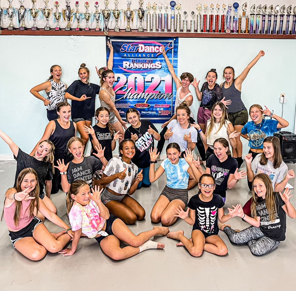 J & M Dance Center Logo