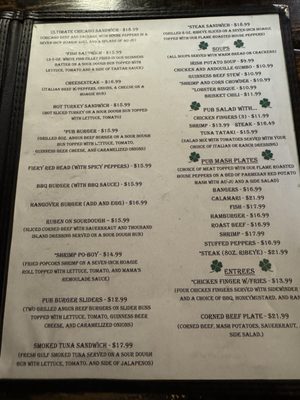 Menu photo 5 Oh Sherri Pub Ohatchee, AL Menu photo 5 Oh Sherri Pub Ohatchee, AL
