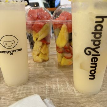 Happy Lemon - H3. Yakult Lemon Slushy Fruit cup - Bubble Tea Near Me - Orlando, Florida Happy Lemon - H3. Yakult Lemon Slushy Fruit cup - Bubble Tea Near Me - Orlando, Florida