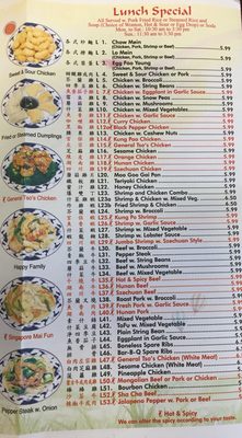 Menu photo 1 China Wok Saint Augustine, FL