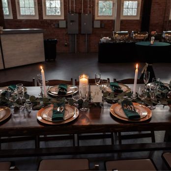 Blooming Villa Coordination - Table setting for wedding at The Brick - Wedding Planning Near Me