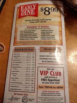 Menu photo 3 Texas Roadhouse Amarillo, TX Menu photo 3 Texas Roadhouse Amarillo, TX