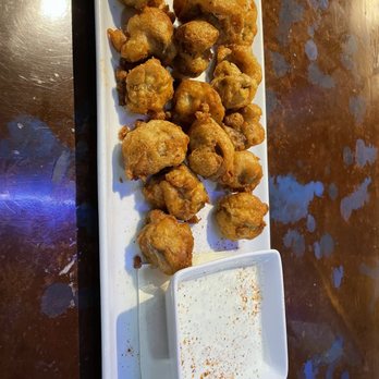 Blue Duck Kitchen & Bar - Fried Mushrooms - Bars Near Me - Livingston, Texas Blue Duck Kitchen & Bar - Fried Mushrooms - Bars Near Me - Livingston, Texas