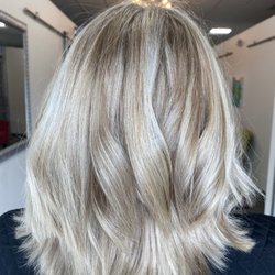 Hair by Heather - Pearly blonde