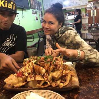 Kehau's Kitchen - Poke nachos - Hawaiian Near Me - Aiea, Hawaii