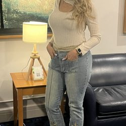 Fine Tailors Alterations - I was much heavier when I first got these jeans, but loved the fun around the waist! He tailored them just for me!