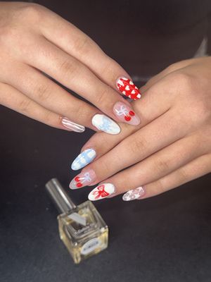 Stunning Nail Art by a True Professional—35 Years of Experience! - Transform your nails into miniature masterpieces at Nails by Linda! With 35 years of experience in the industry, Linda specializes in eye-catching nail art that’s tailored to your unique style. Whether you want intricate designs, bold colors, or the latest trends, you’ll enjoy personalized service and flawless results.

With over 35 years of experience, Linda knows how to create nail art that not only looks amazing but also lasts. She offers customized designs to fit your personality and preferences, ensuring every set of nails is one-of-a-kind. Book your appointment today and let Linda turn your nails into a lasting work of art!