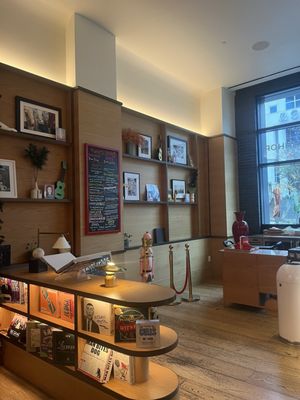 Funny Library Coffee Shop by null