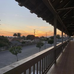 Soothing Synergy - My office view at sunset