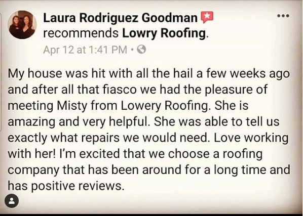 Slide of Lowry Roofing McKinney