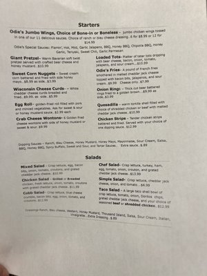 Menu photo 6 Odie's Bar & Grill Ely, IA