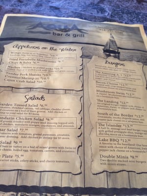 Menu photo 2 Aqua Bar & Grill Afton, OK Menu photo 2 Aqua Bar & Grill Afton, OK