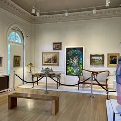 Nassau County Museum of Art - Tiffany exhibition at the Mansion