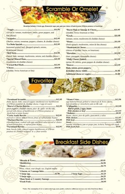 Photo of Ed’s Mudville Breakfast Bar & Grill - Pateros, WA, US. Menu