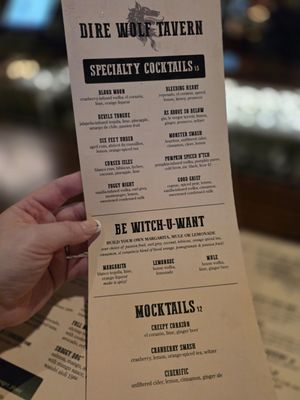 Menu photo 3 Dire Wolf Tavern Salem, MA