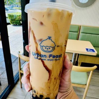 Urban Feast - Brown Sugar Milk Tea with Boba - Chinese Near Me - Cerritos, California