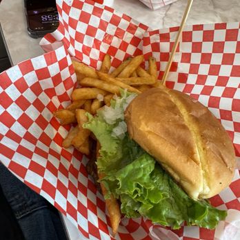 Cakes & Creams - Triple burger and fries - Pizza Near Me - Branson, Missouri Cakes & Creams - Triple burger and fries - Pizza Near Me - Branson, Missouri