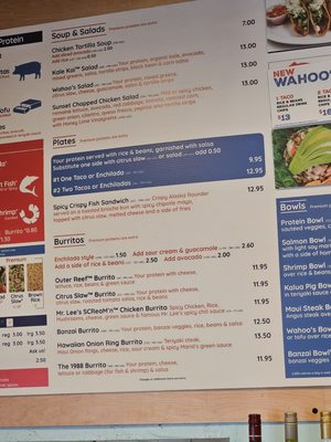 Menu photo 8 Wahoo's Fish Tacos Costa Mesa, CA Menu photo 8 Wahoo's Fish Tacos Costa Mesa, CA