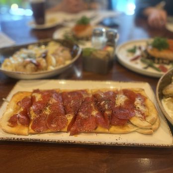 Marina Kitchen - Pepperoni flatbread - New American Near Me - San Diego, California Marina Kitchen - Pepperoni flatbread - New American Near Me - San Diego, California