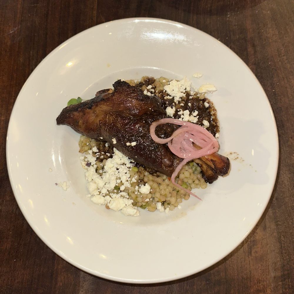 Mayrose - Moroccan braised lamb shank - IG @bougiefoodieboi - New American Near Me - Portland, Oregon