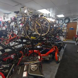 Steve's Moped & Bicycle World - Bikes for sale in this shop