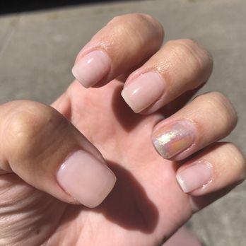 Jennie's Nails - OPI color 129, dip manicure, shimmer accent - Nail Salons Near Me - San Bruno, California