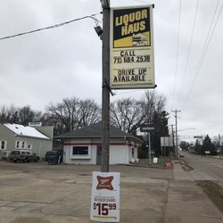 Liquor Haus - Baldwin - Look for this sign and check it out.