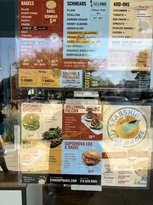 Menu photo 1 Starship Bagel Dallas, TX Menu photo 1 Starship Bagel Dallas, TX