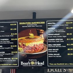 Bay Ho Liquor & Deli - Menu
