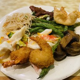 Crab and cheese bake, shrimp, noodles, green beans, mushrooms, crab rangoon, beef and broccoli. Crab and cheese bake, shrimp, noodles, green beans, mushrooms, crab rangoon, beef and broccoli.