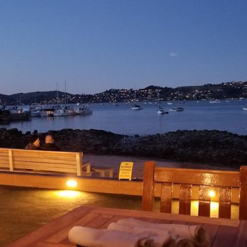Bar Bocce - Night lights at Bar Bocce! - Pizza Near Me - Sausalito, California
