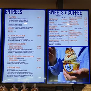 The Gyro Project - Menu as of August 2025 - Salad Near Me - Fort Lee, New Jersey