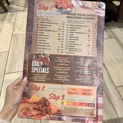 Menu photo 2 The Mighty Crab North Little Rock, AR Menu photo 2 The Mighty Crab North Little Rock, AR