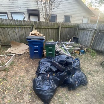 Stand Up Guys Junk Removal - Trash that was needing to be moved - Junk Removal & Hauling Near Me - Austin, Texas