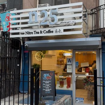 N25 Nitro Tea - store front - Bubble Tea Near Me - New York, New York N25 Nitro Tea - store front - Bubble Tea Near Me - New York, New York