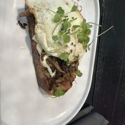 The Brewpaddle Cafe - Mushroom Tartine