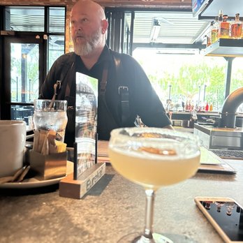Eureka! - Bubba and his delicious Lemon drop cocktail. - Burgers Near Me - Ontario, California
