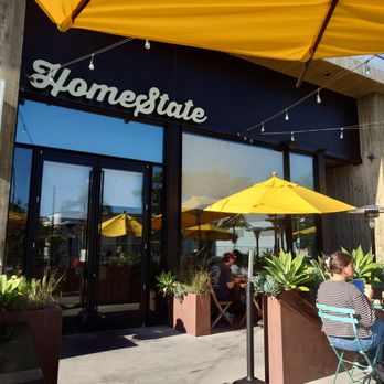 HomeState - Outside on the patio. - Tacos Near Me - Culver City, California