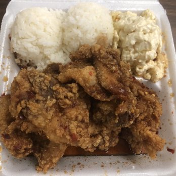 Sugoi - Regular Spicy Garlic Chicken Plate - Japanese Near Me - Honolulu, Hawaii Sugoi - Regular Spicy Garlic Chicken Plate - Japanese Near Me - Honolulu, Hawaii